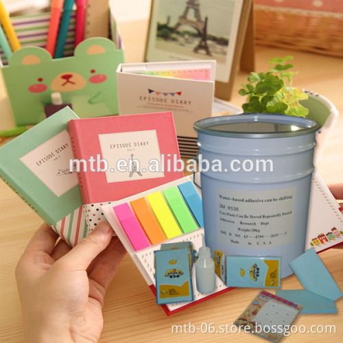 Removable Glue for Kawaii Cute Cartoon Sticky Note for Kids
